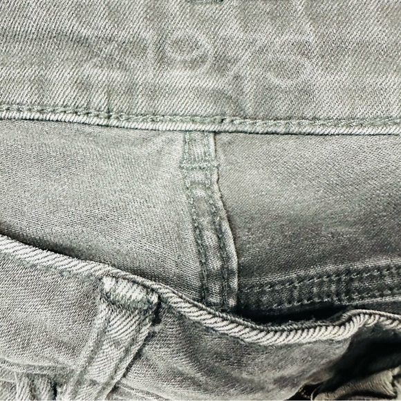 Zara Basic Z1975 US Size 4 Black Wash Distressed Denim Skinny Jeans - Picture 3 of 8